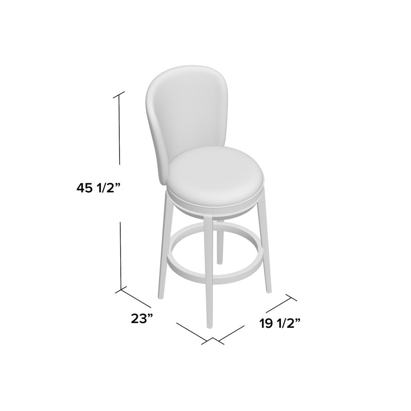 Red Barrel Studio® Atterbury Swivel Bar & Counter Stool & Reviews Wayfair